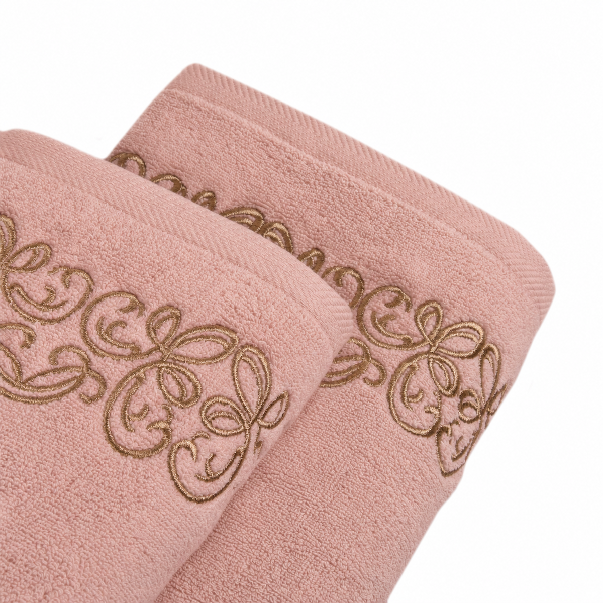 Selsela Towel with Gold Embroidery