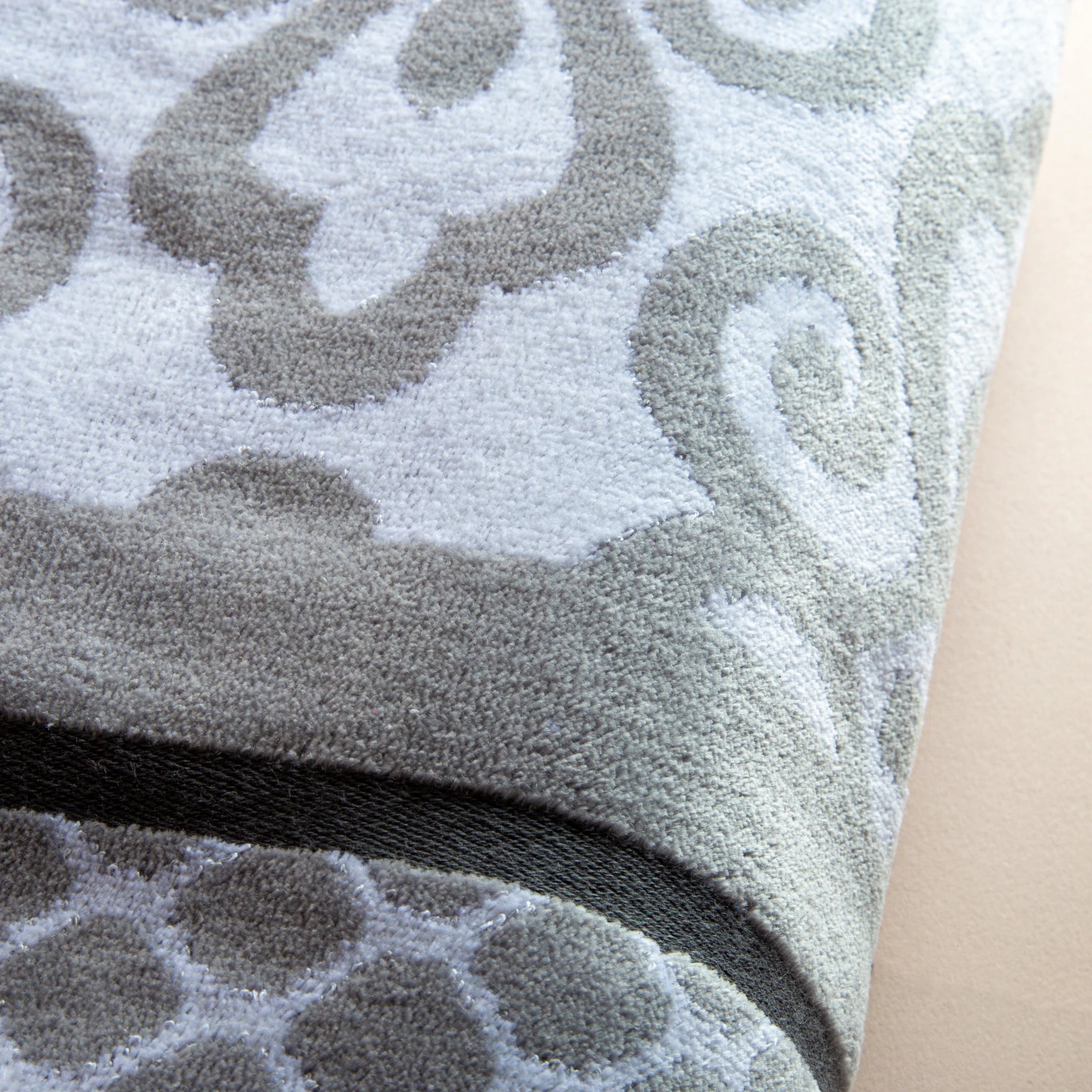 Damask Velour Towel