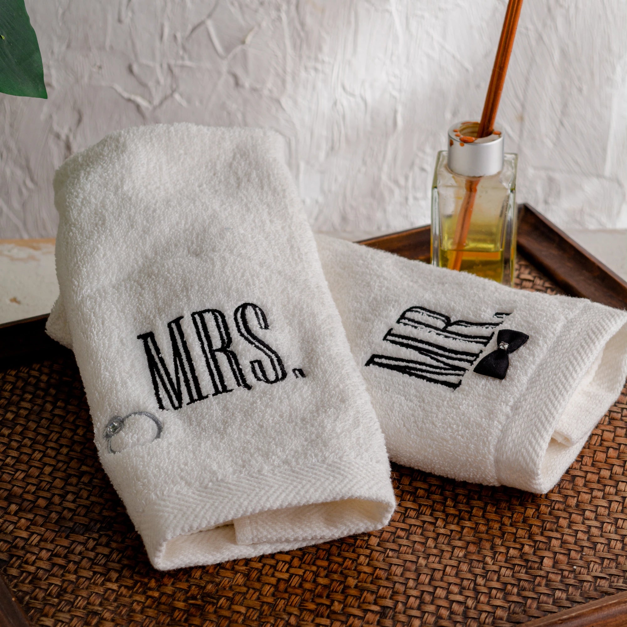 MR & MRS Towel Set